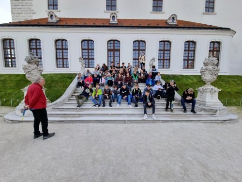 V barokní zahradě Bratislavského hradu 