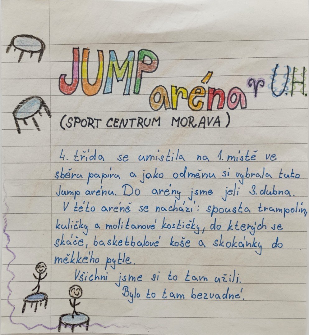 Jump aréna za odměnu
