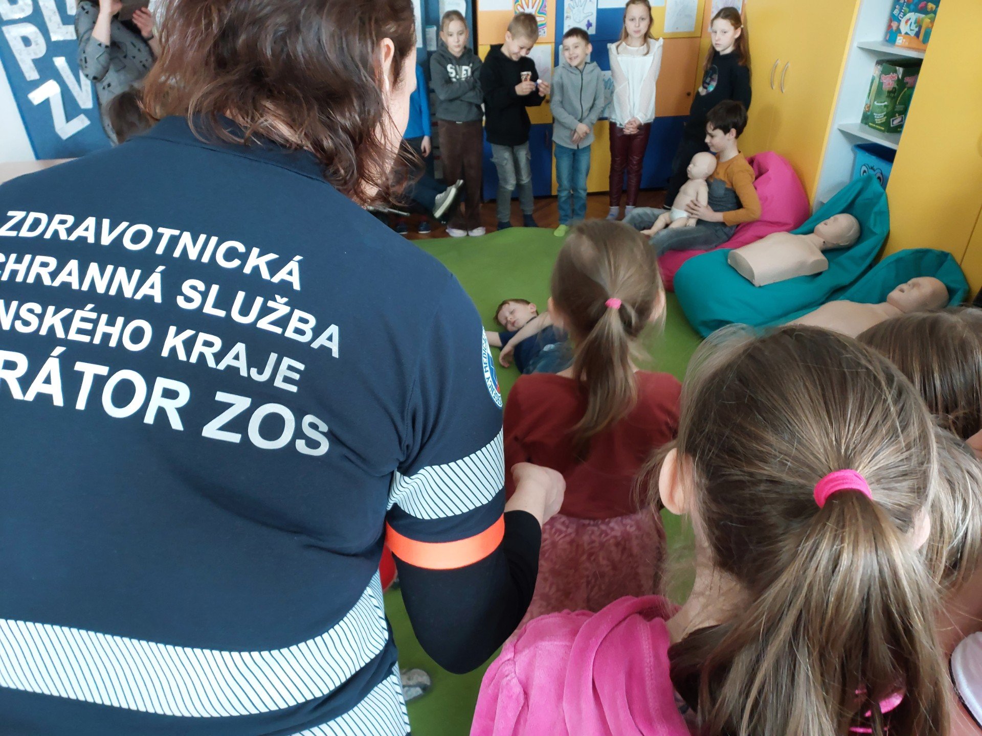 Školní družina – beseda o první pomoci a záchranářství