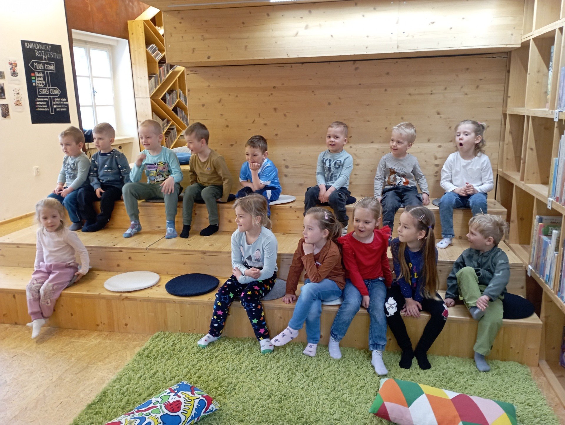 Návštěva knihovny v Uherském Brodě MŠ